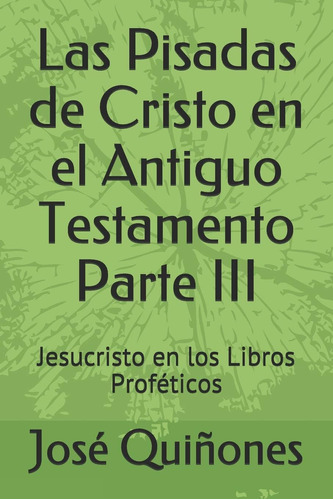 Libro: Las Pisadas De Cristo En El Testamento Parte Iii: Jes