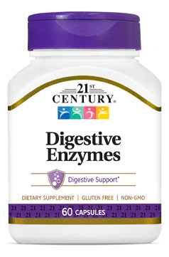 Suplemento 21st Century Digestive Enzymes Enzimas Digestivas