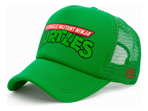 Gorra Trucker Personalizada Logo Tortugas Ninja 001