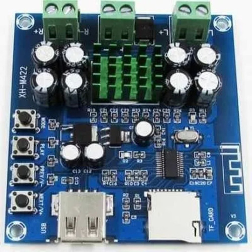 Modulo Amplificador Audio Estereo Bluetooth - Mp3 2x50w