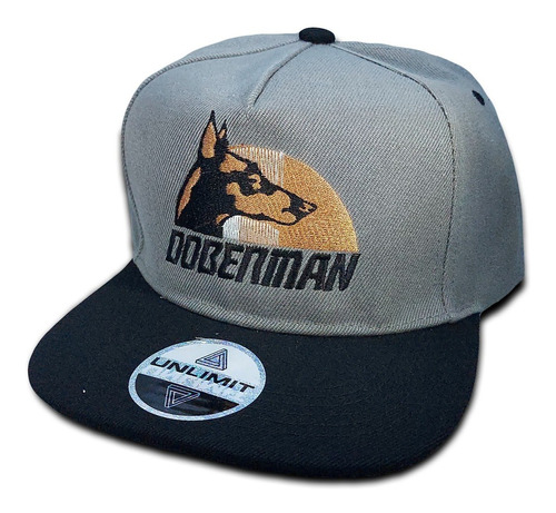 Gorro Snapback Doberman