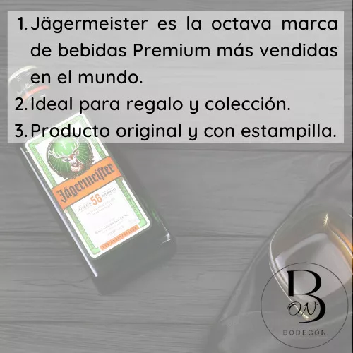 Licor Jagermeister Miniatura: Sabor Alemán en Pequeño Formato