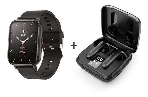 Smartwatch X-view Quantum Q1 + Auricular Bluetooth Xpods2