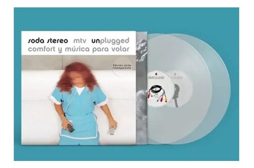 Soda Stereo Comfort Y Musica Para Volar (transparen) Lp