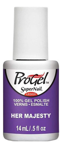 Esmalte Semipermanente Progel Her Majesty 14ml Supernail