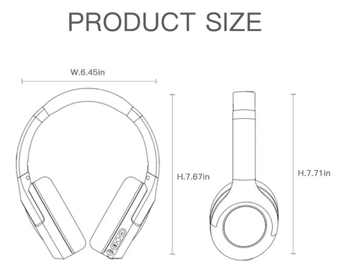 Audifonos Inalambricos Ikf, Bluetooth 5.3, Anc, Color Cian