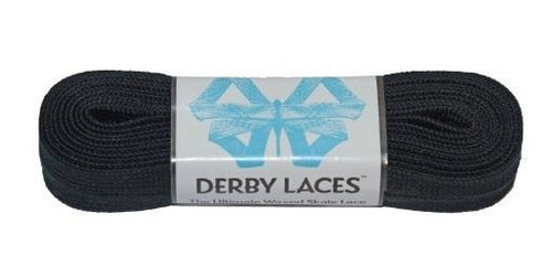 Solido Negro 108 Pulgadas Encerado Skate Lace - Cordones Der