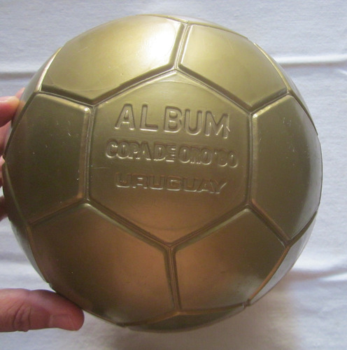 Pelota De Plastico De Album Copa De Oro Futbol De Colección 