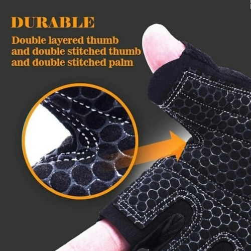 Guantes Ejercicios, Ciclismo, Pesas, Gym, Crossfit Unisex