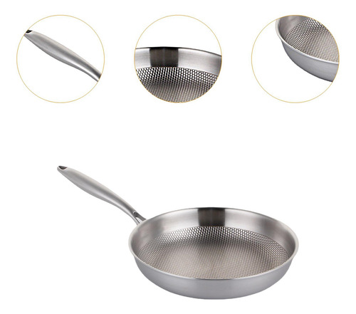 Sartén Antiadherente Sin Recubrimiento, De Para Cocina 28cm