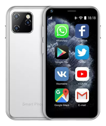 Smartphone 3g Supper Mini Xs11 Dual Sim Wifi Rosa