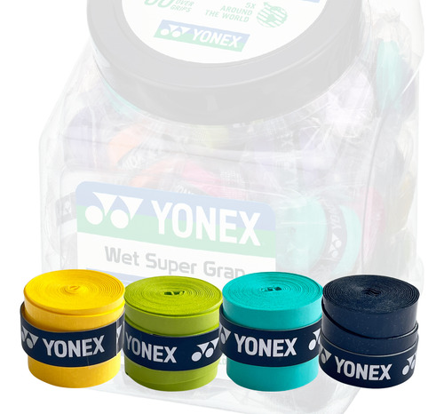 4 Wet Super Grap Overgrip Comfort Tacky Feel Wet Type Yonex