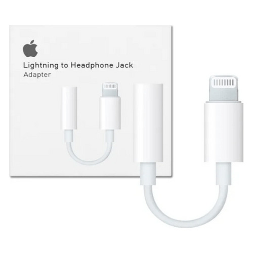 Adaptador Lightning A 3.5mm Jack Apple iPhone 7 8 X Xs Max