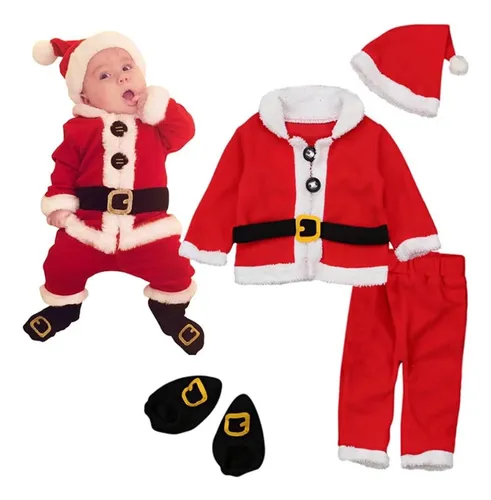 Ropa papa noel bebe sale