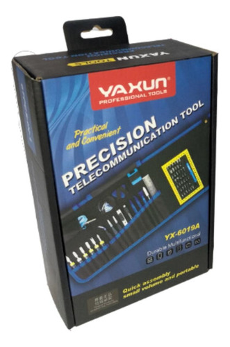 Kit Destornilladores Y Herramientas De Precision Yaxun 6019a