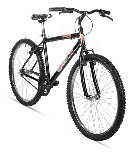 Bicicleta R26 1 Velocidad Negra Montaña Ryno