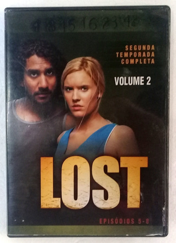 Lost Segunda Temporada Completa Vol 2 Episódios 5=8 Dvd