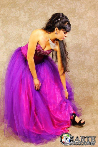 Vestido Hermoso De Quince (diseñadora Graciela Ruiz Diaz)