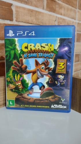 Crash Bandicoot N Sane Trilogy Ps4 (usado)