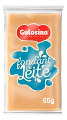 Doce Gulosina Fondant De Leite Pote C/20 1,1kg
