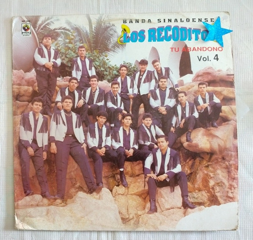 Banda Sinaloense Los Recoditos Lp Tu Abandono Vol 4