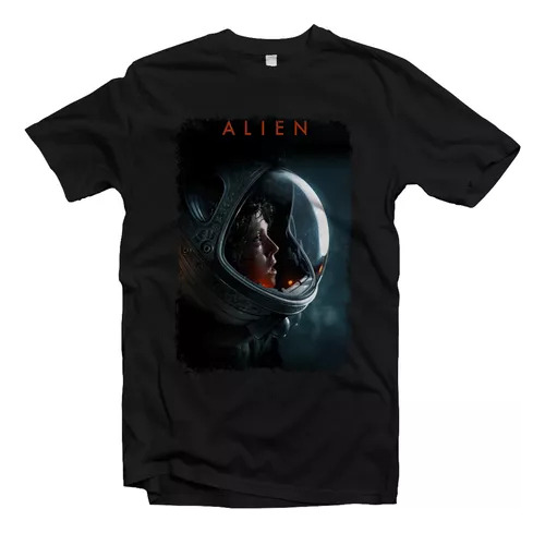 Remera Cine Clasico Peliculas Alien N1 A1 Unisex