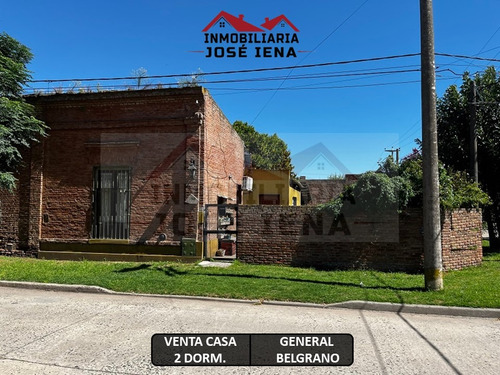 Casa 2 Dormitorios En Venta. Dentro De Avenidas Principales - General Belgrano. Calle Caffaro Y Moreno.