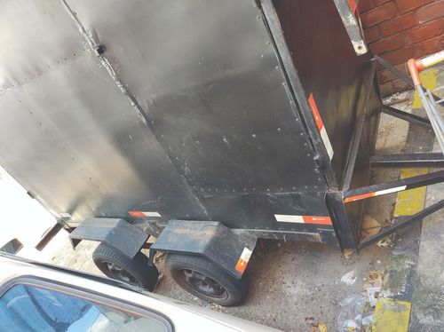Trailer Doble Eje Con Balancin, 2 Cuatriciclos, Motos O Utv