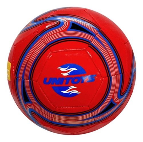 Kit 30 Bolas Futebol Couro Sintético Costurada N°05 Cor Vermelho