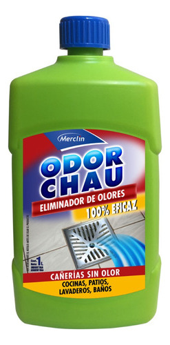 Eliminador De Olores P/cañerias Odorchau Merclin 1lt