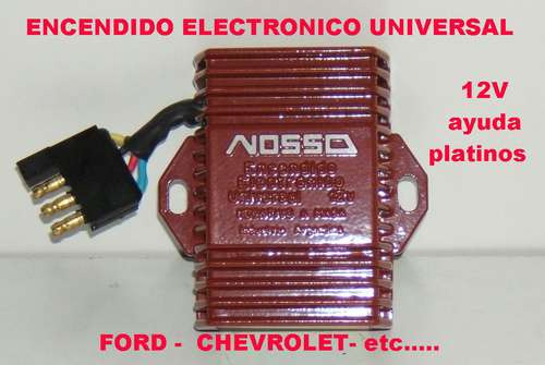 Encendido Electrónico Universal Nosso Ee Para Autos A Platinos Especial Para Gnc
