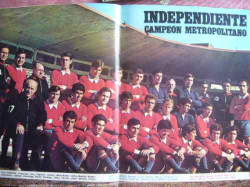 Independiente Campeon 1970 Lamina De El Grafico
