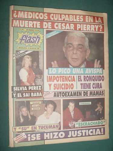 Revista Flash 678 Silvia Perez Madonna Albero Beto Alonso