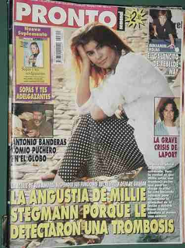 Revista Pronto 311 Antonio Banderas Xuxa Divina Gloria Panam
