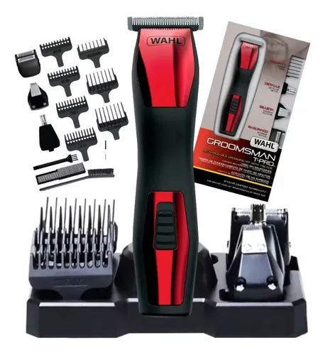 Aparador De Pelos,barba Wahl Groomsman T-pro Vermelha Bivolt