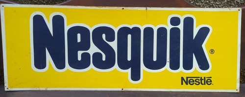 Chapa Publicidad Antigua Vintage Original Nesquik 1976 Lea