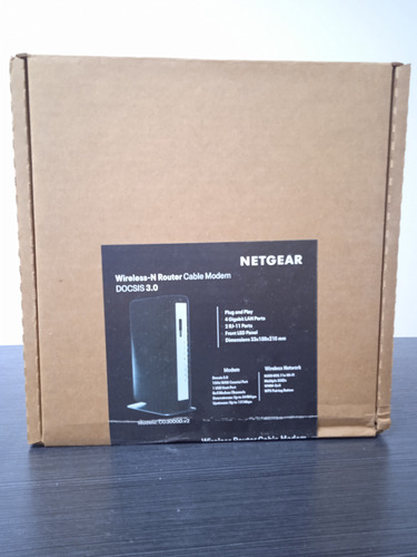 Cable Modem Router Wifi Intercable Netuno Docsis 3.0 Netgear