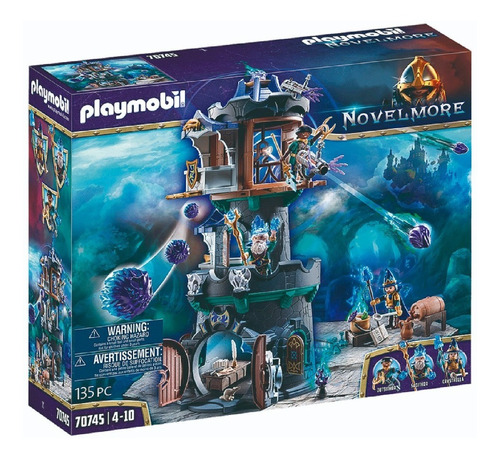 Playmobil Novelmore Violet Vale Torre Del Mago 70745 Burham