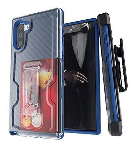 Funda Ghostek Para Samsung Galaxy Note 10 Azul Resistente