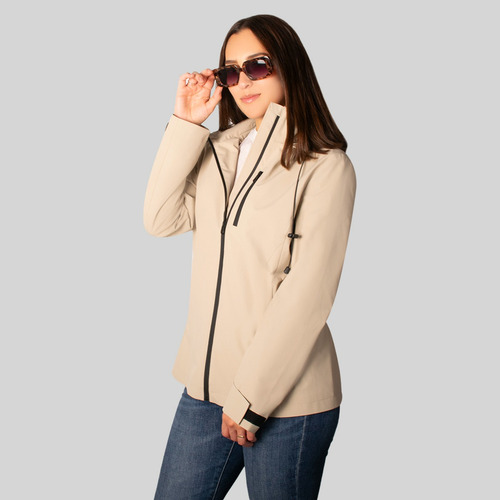 Chamarra De Mujer Ligera Impermeable Con Capucha Greenlander