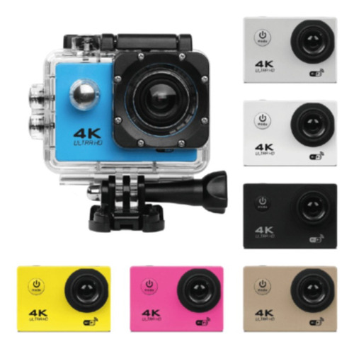 Camara 4k Sports Ultra Hd Dv Sumergible Deportes 30 M 170