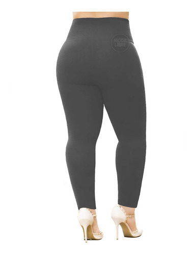 Calza Chupin Leggin Xespecial 100% Lycra Tiro Alto 7x-10x