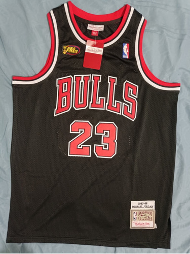 Jersey #23 Su Majestad Mj Triple Bordado Chicago 