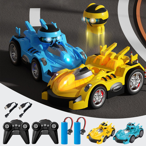 Paquete De 2 Juguetes De Coche Con Control Remoto Duraderos
