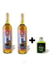 Comprar Ron Cubano Barrica 750ml X 2 Mas Petaca De Mojito Promo