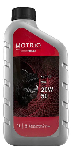 Óleo De Motor Renault Motrio 20w50 Api Sl Mineral 1l