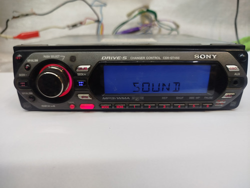 Autoestereo Sony Cdx Gt450 Bt Audio Adaptado Para Música