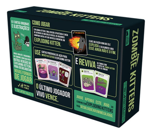 Exploding Kittens: Zombie Kittens - Galapagos