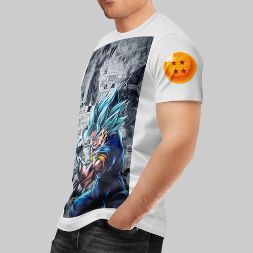 Playera Dragon Ball Z Vegito Super Sayajin Goku Vegeta #7