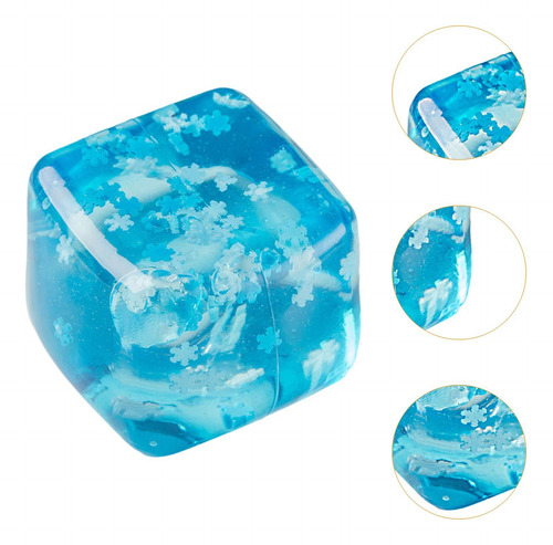 Cubos De Hielo Bola Sensorial Square, Novedad, Cubo De 4.5cm